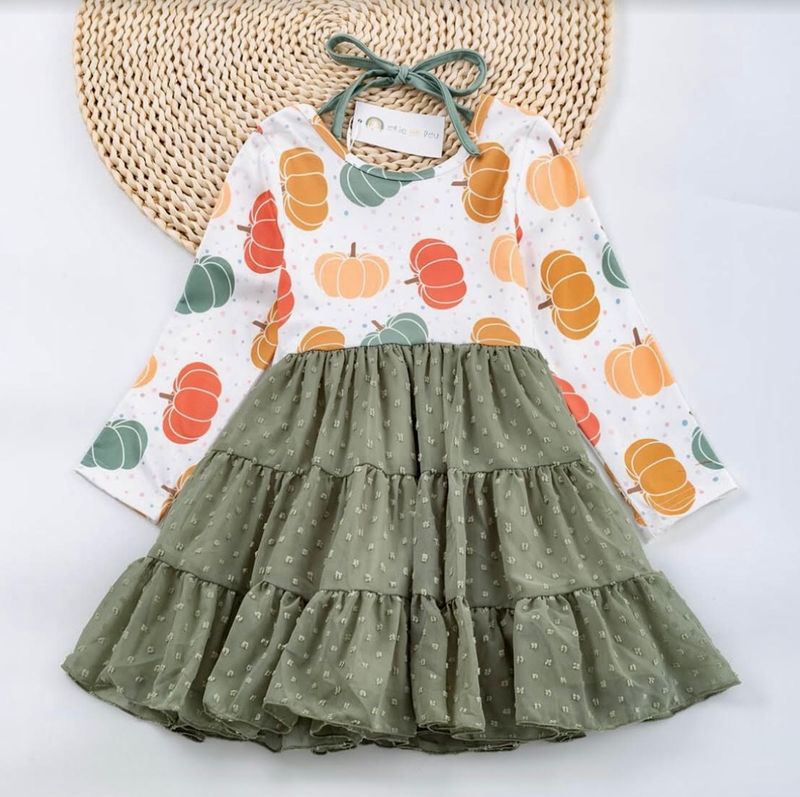 Pumpkin Princess Dress
