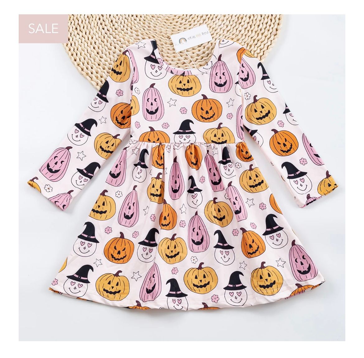 Playful Pumpkin Dress