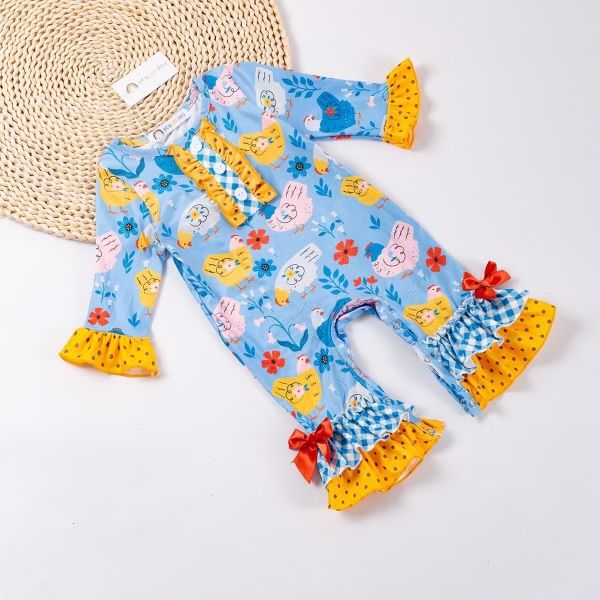 Playful Chicks Romper