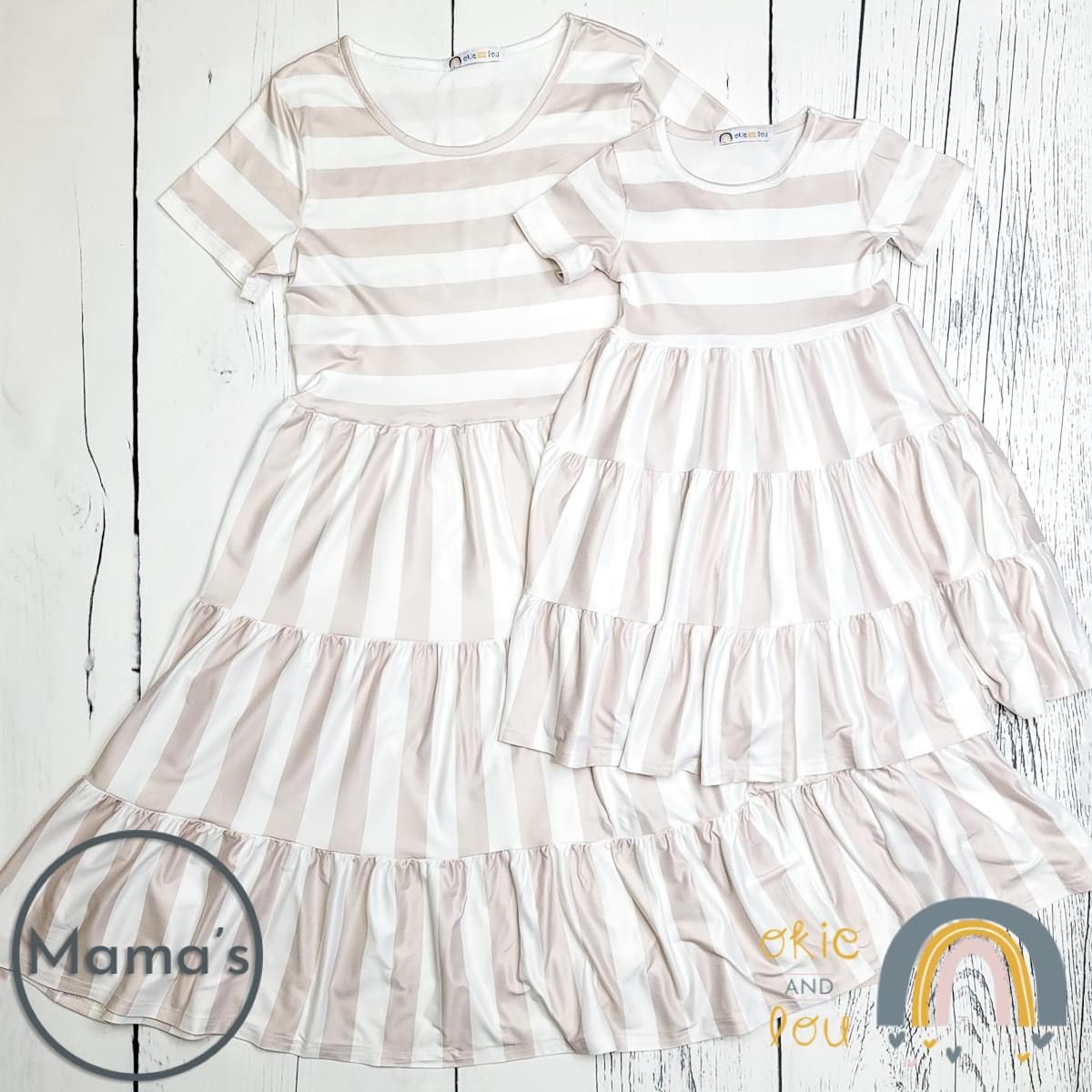 Mama &amp; Me Striped Dress