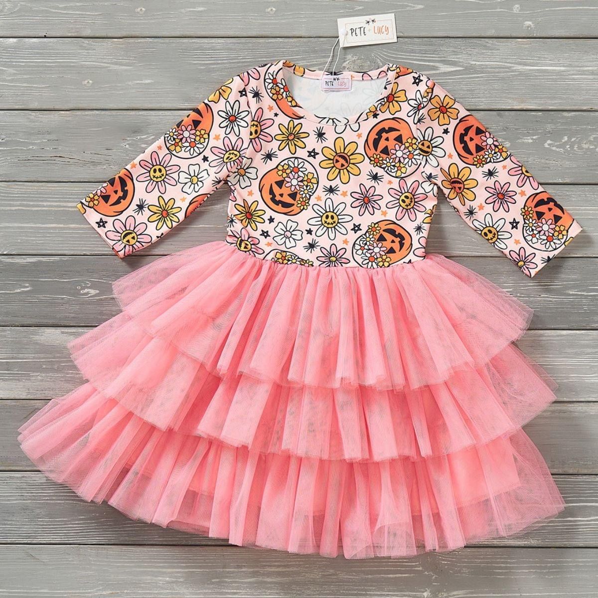 Pumpkin Poises Dress