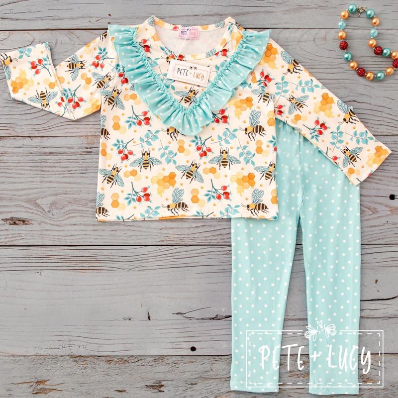 Polka Dot Bumble Set