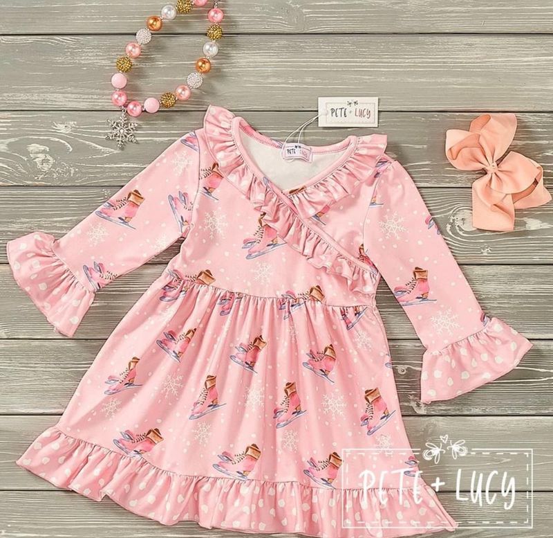 Snowy Skates Dress