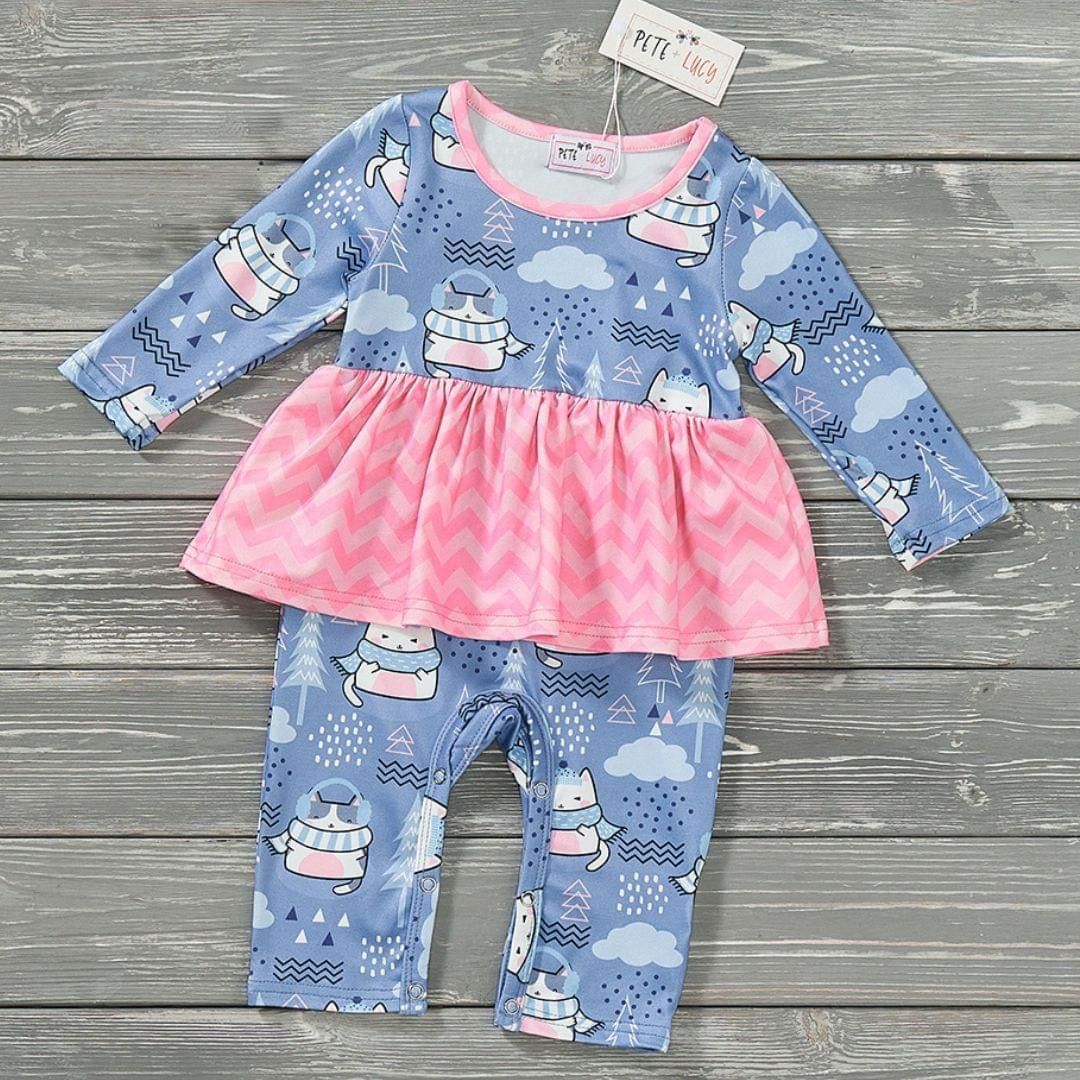 Cozy Kittens Romper