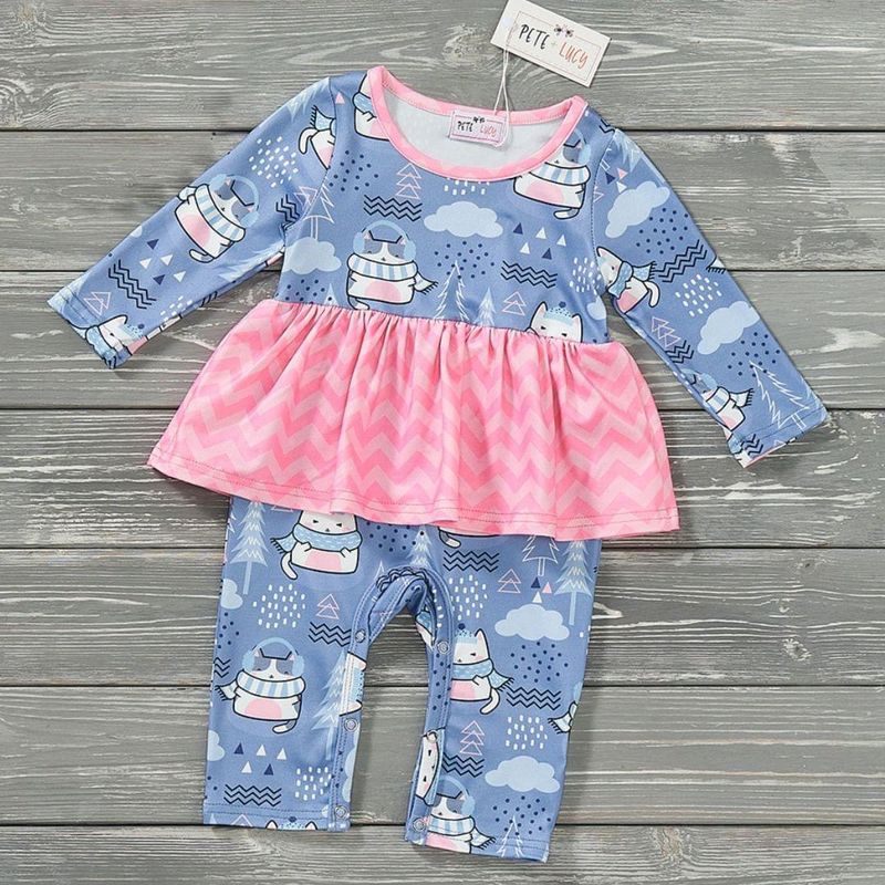 Cozy Kittens Romper