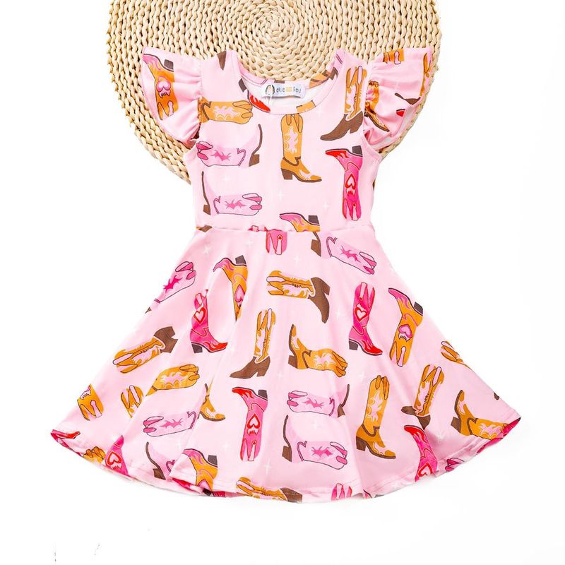 Pink Cowgirl Dress