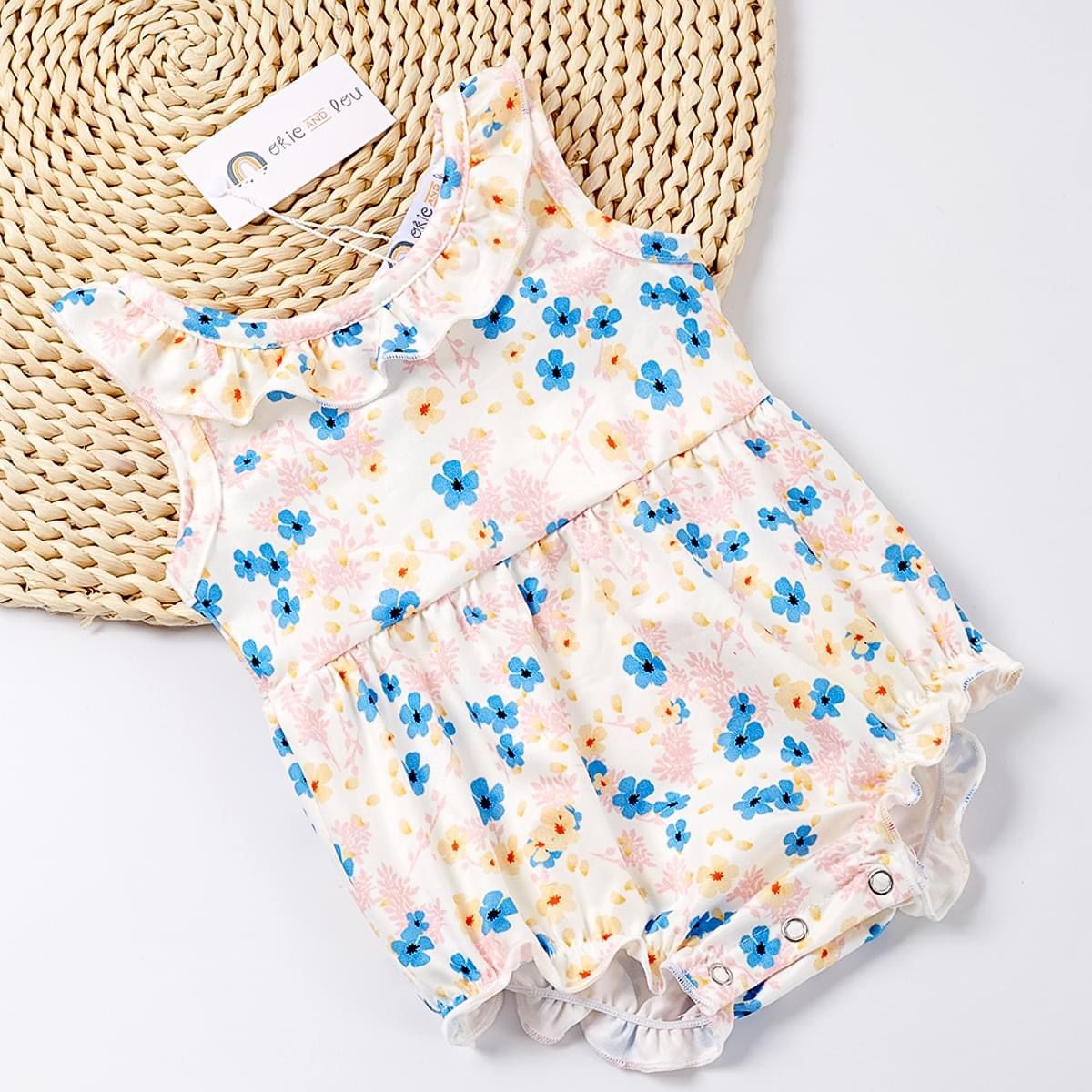 Dainty Poppies Romper