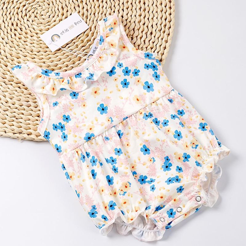 Dainty Poppies Romper