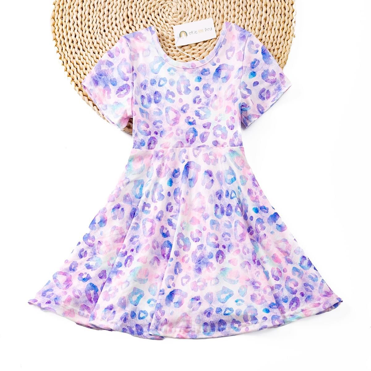 Leopard Pastels Dress