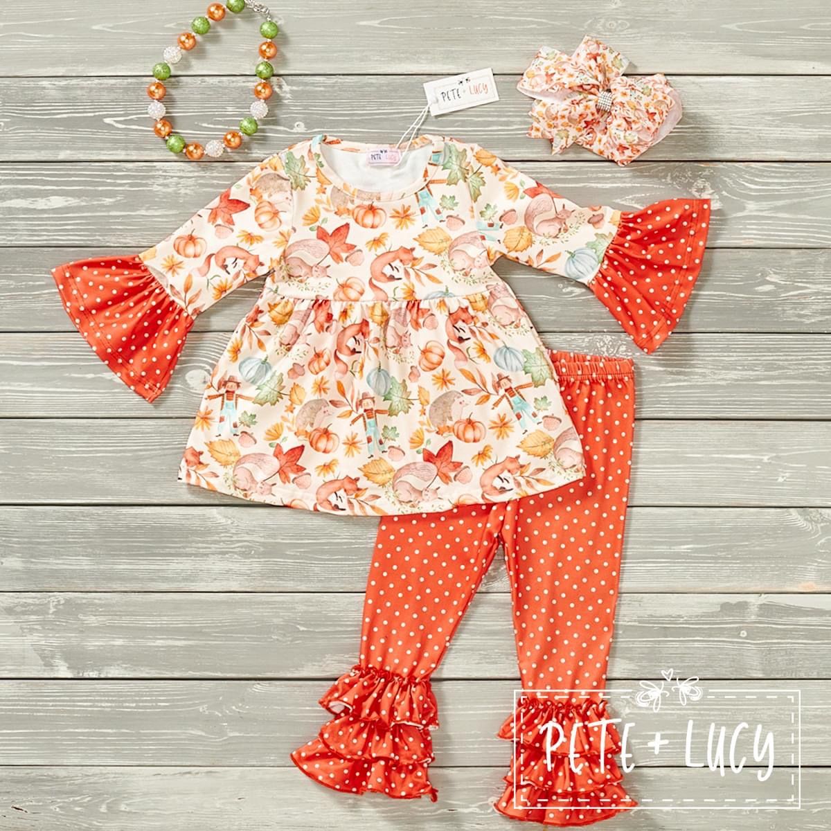 Forest Friends pant set