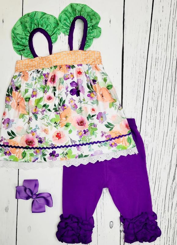 Purple Gardens Set