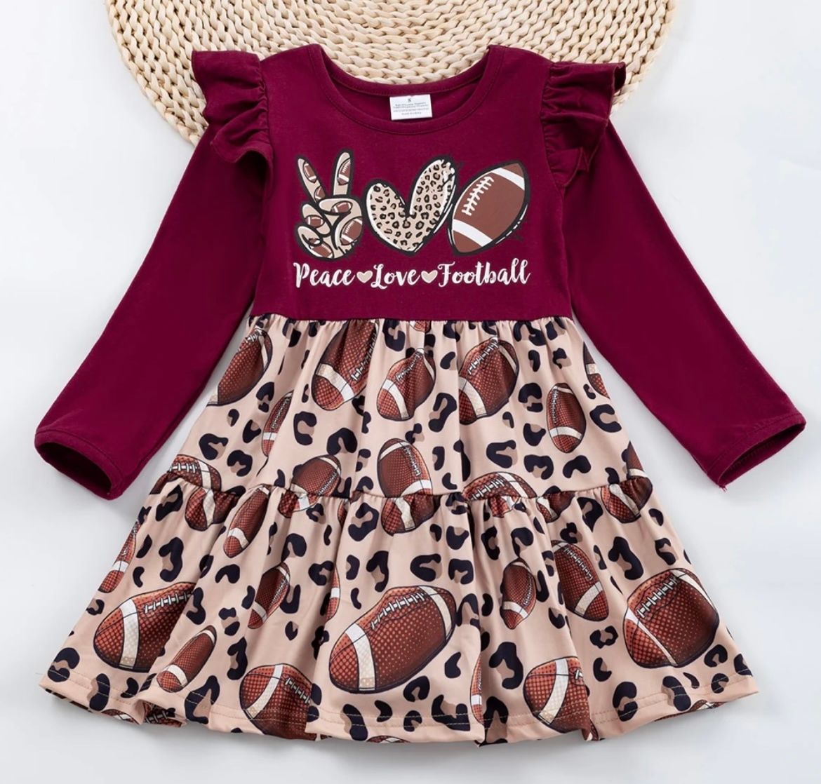 Peace, Love, Football Dress