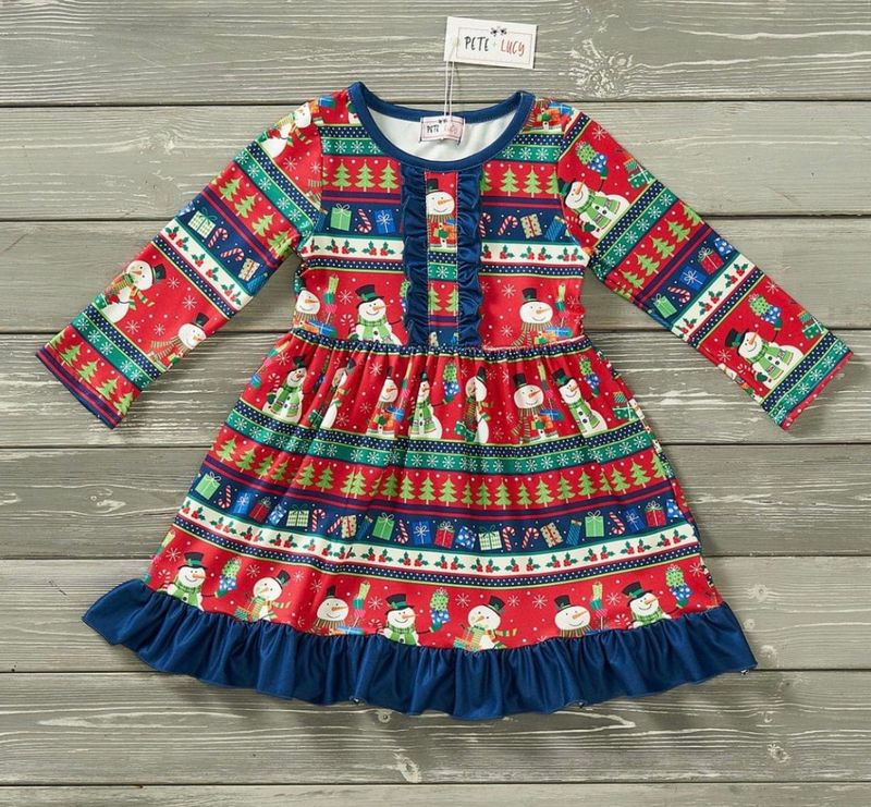 Festive Frosty Dress