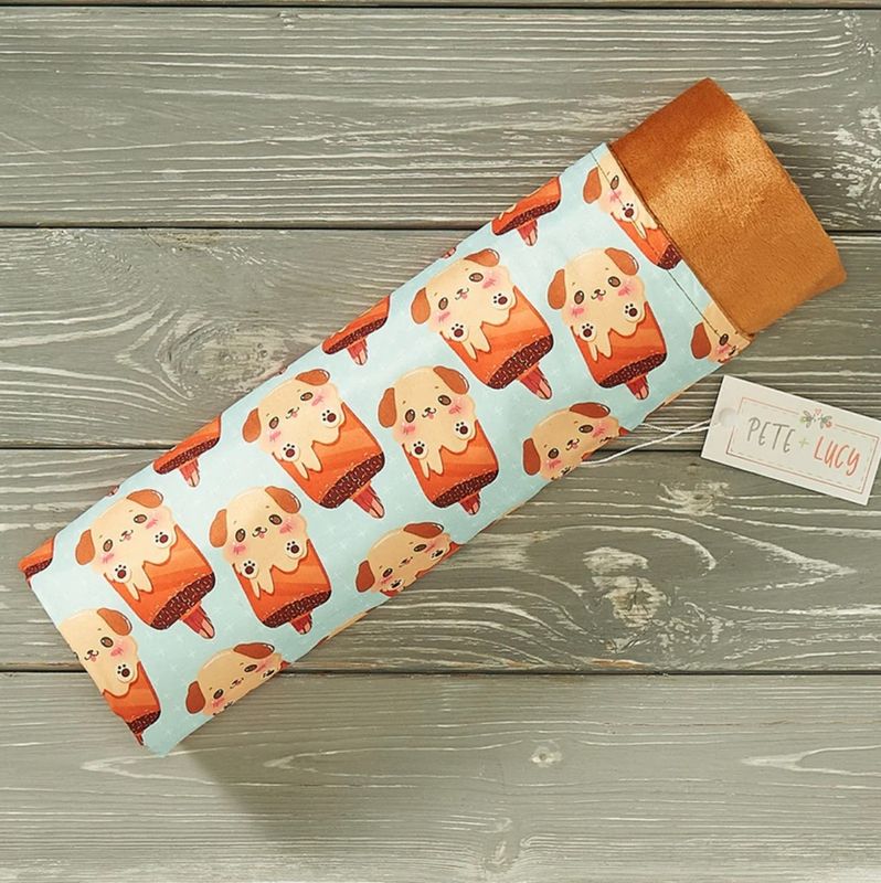 Ice Cream Dog  Minky Blanket