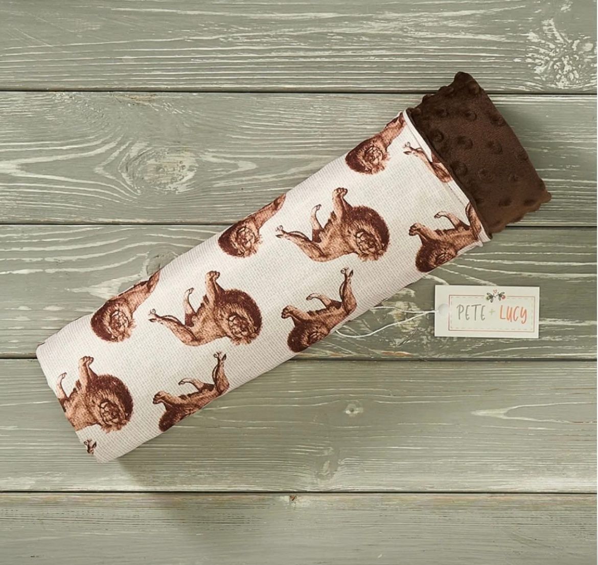 On A Safari Minky Blanket