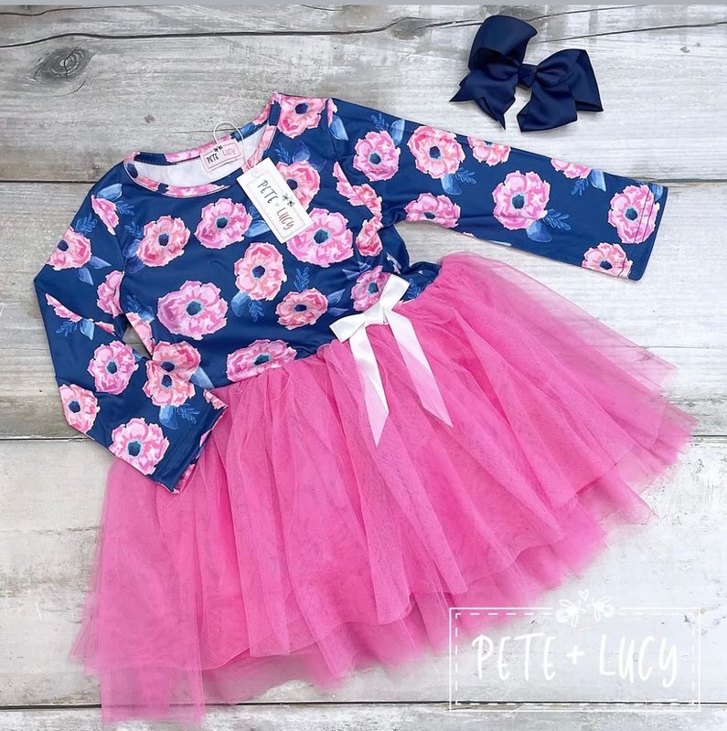 Neon Garden Dress
