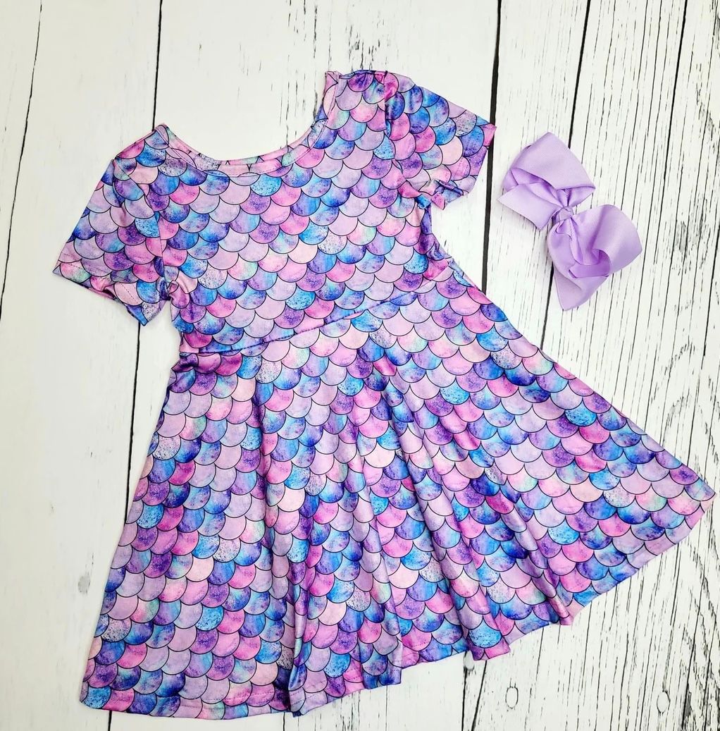 Blue Lagoon Mermaid Dress