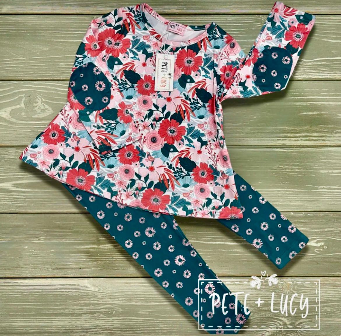 Painted Garden Pant set