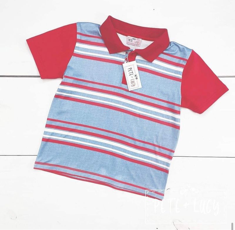 Patriotic Striped Shirt