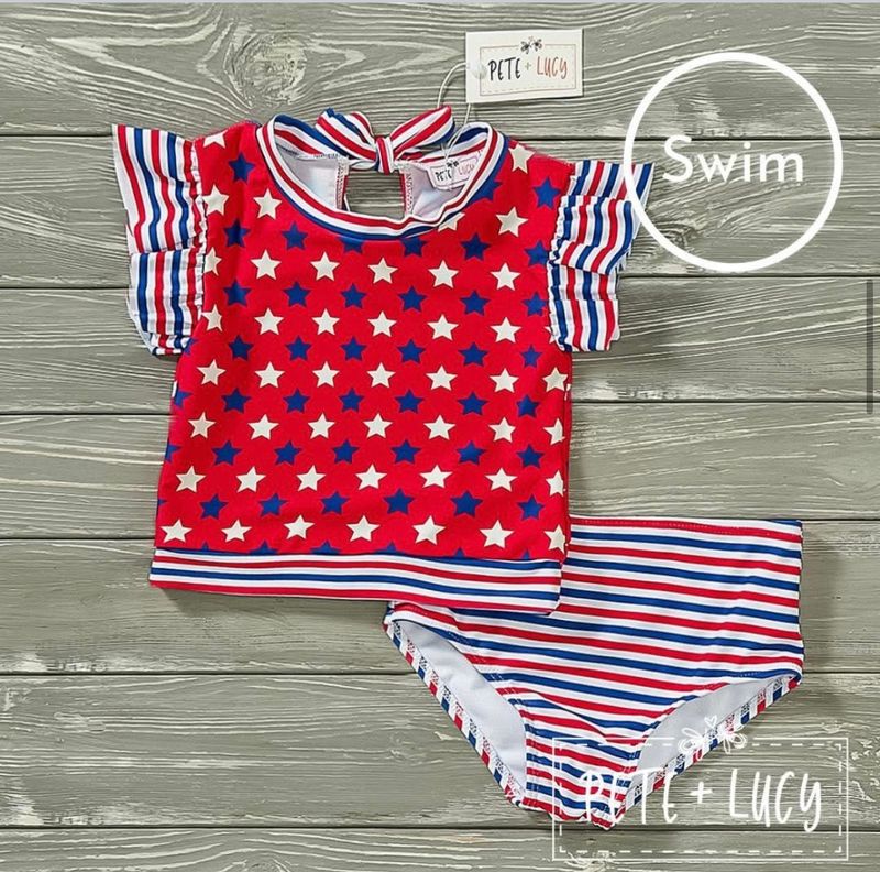 Home of the Brave Swim Suit