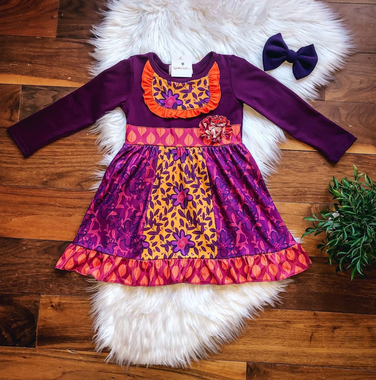 Autumn Floral Dress