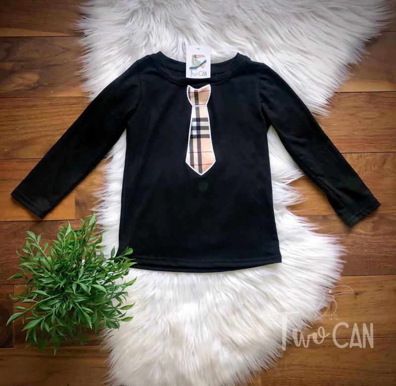 Cream Plaid Embroidered