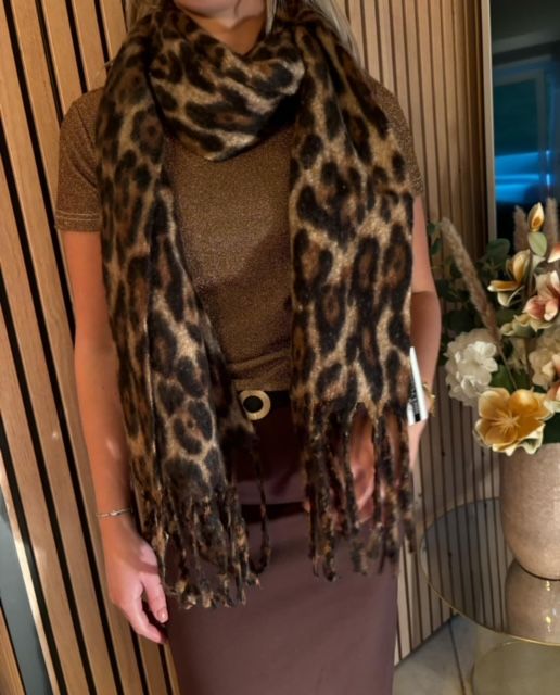 Sjaal Leopard