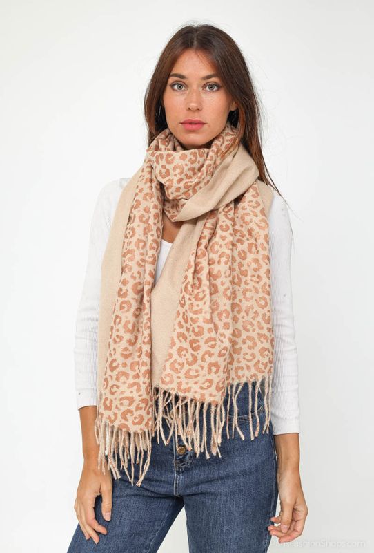 Sjaal Leopard