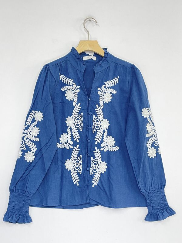 Blouse + borduur detail