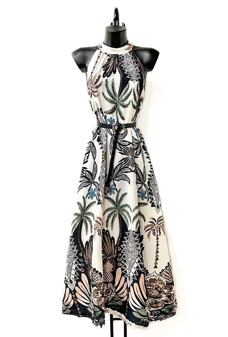 Dress fluid &amp; romantic (zonder riem)