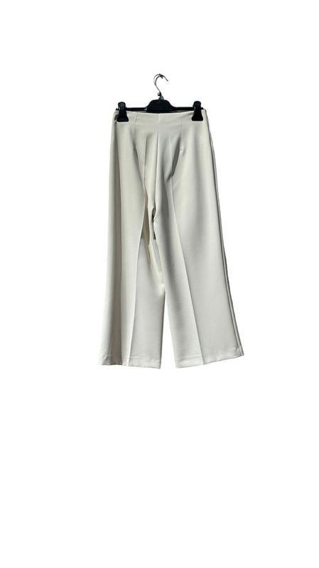 High-waisted Cropped wide pants
