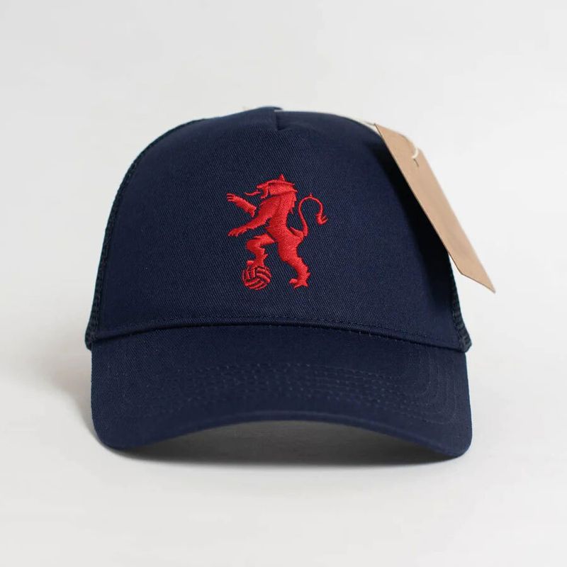 Trucker Navy with Red Devil