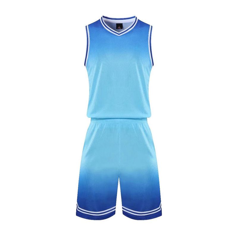 Sky Blue Kids Kit Sleeveless with Navy Borders