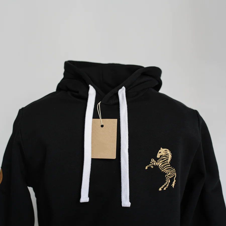 Hoodie La Zebra Black