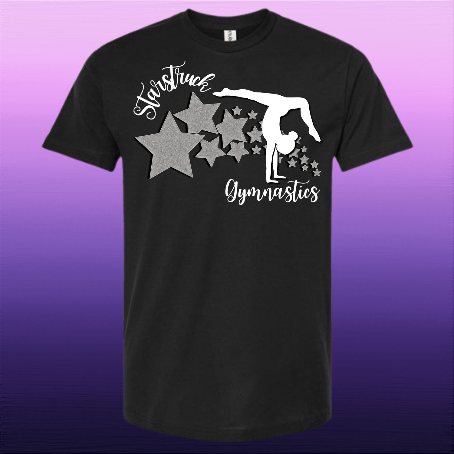 Gymnastics Tshirt- Black