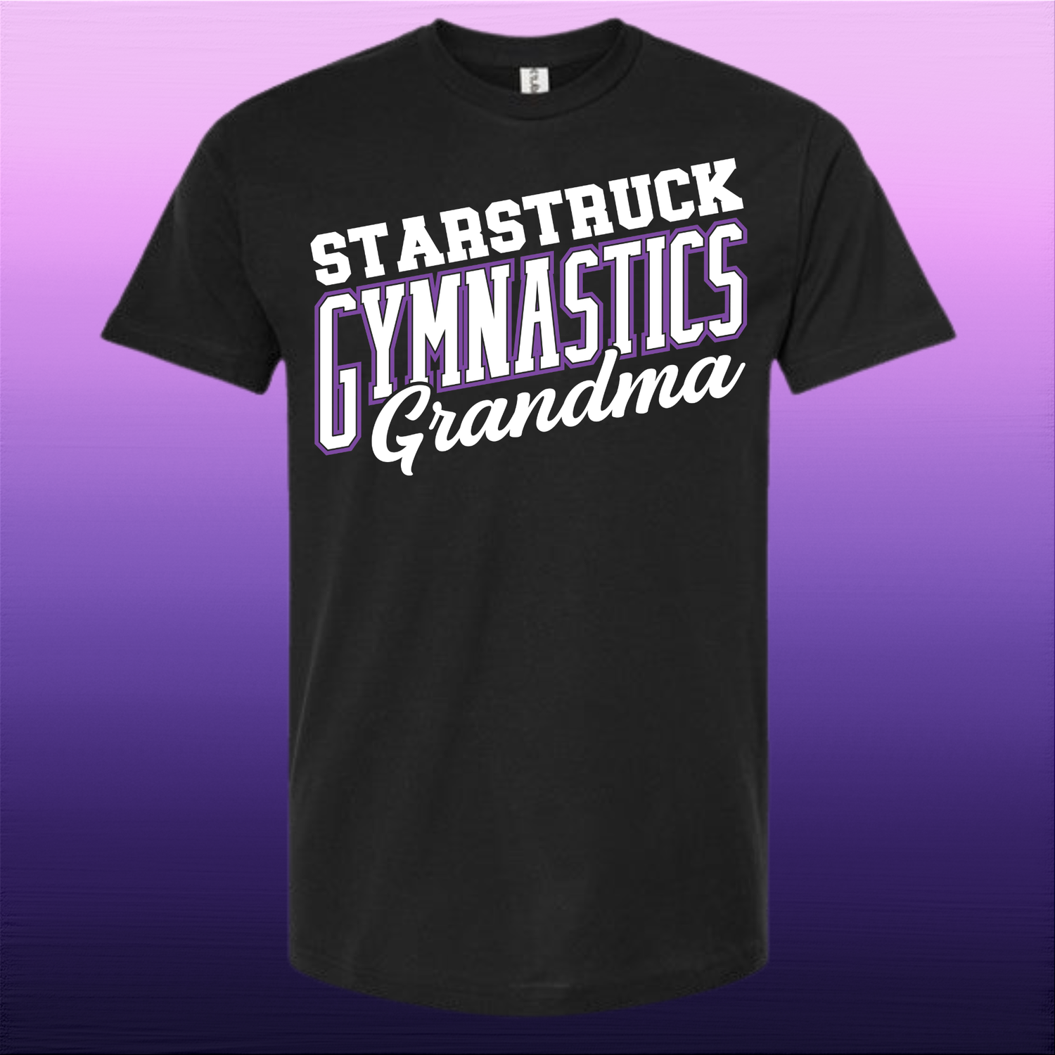 Gymnastics Grandma- Black