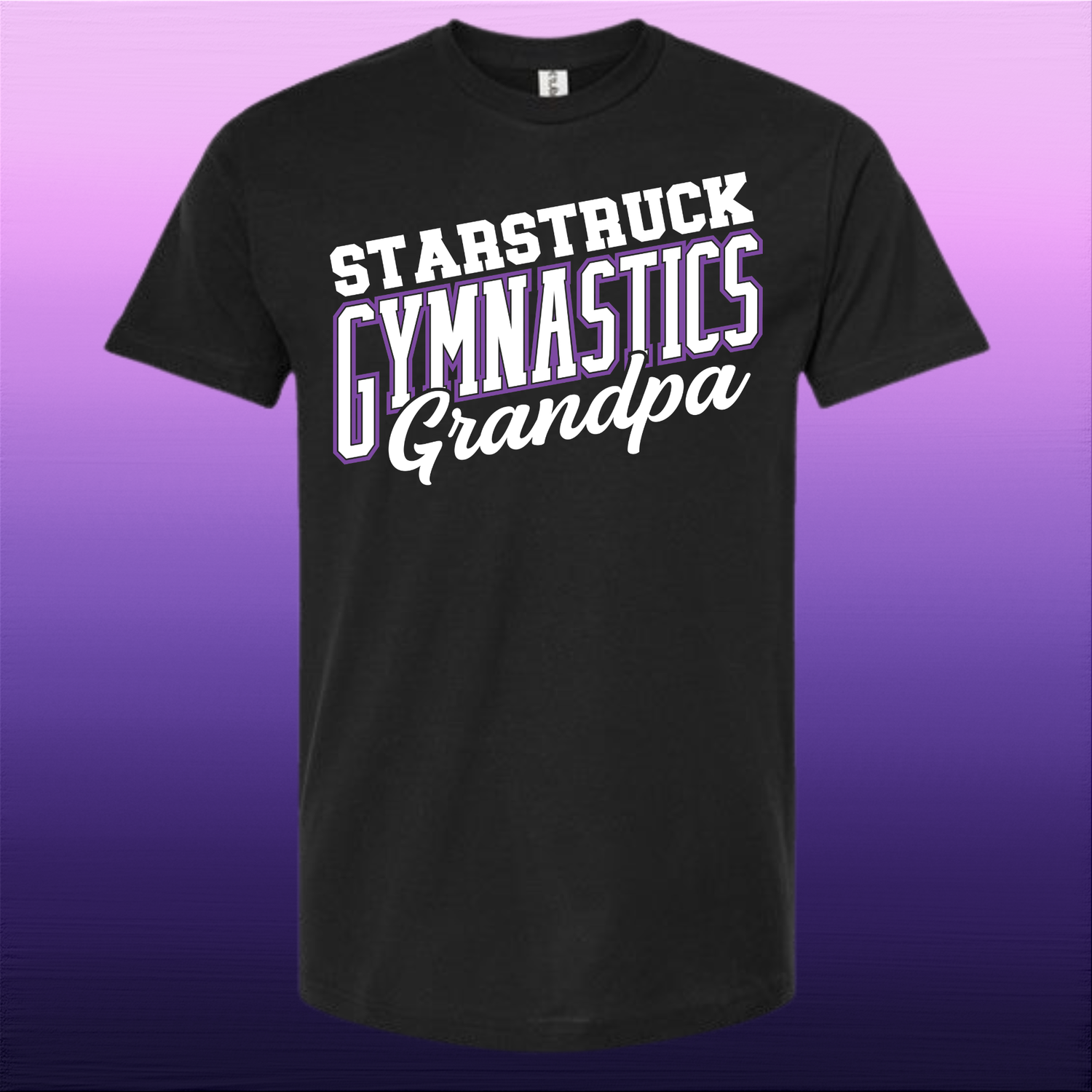 Gymnastics Grandpa- Black