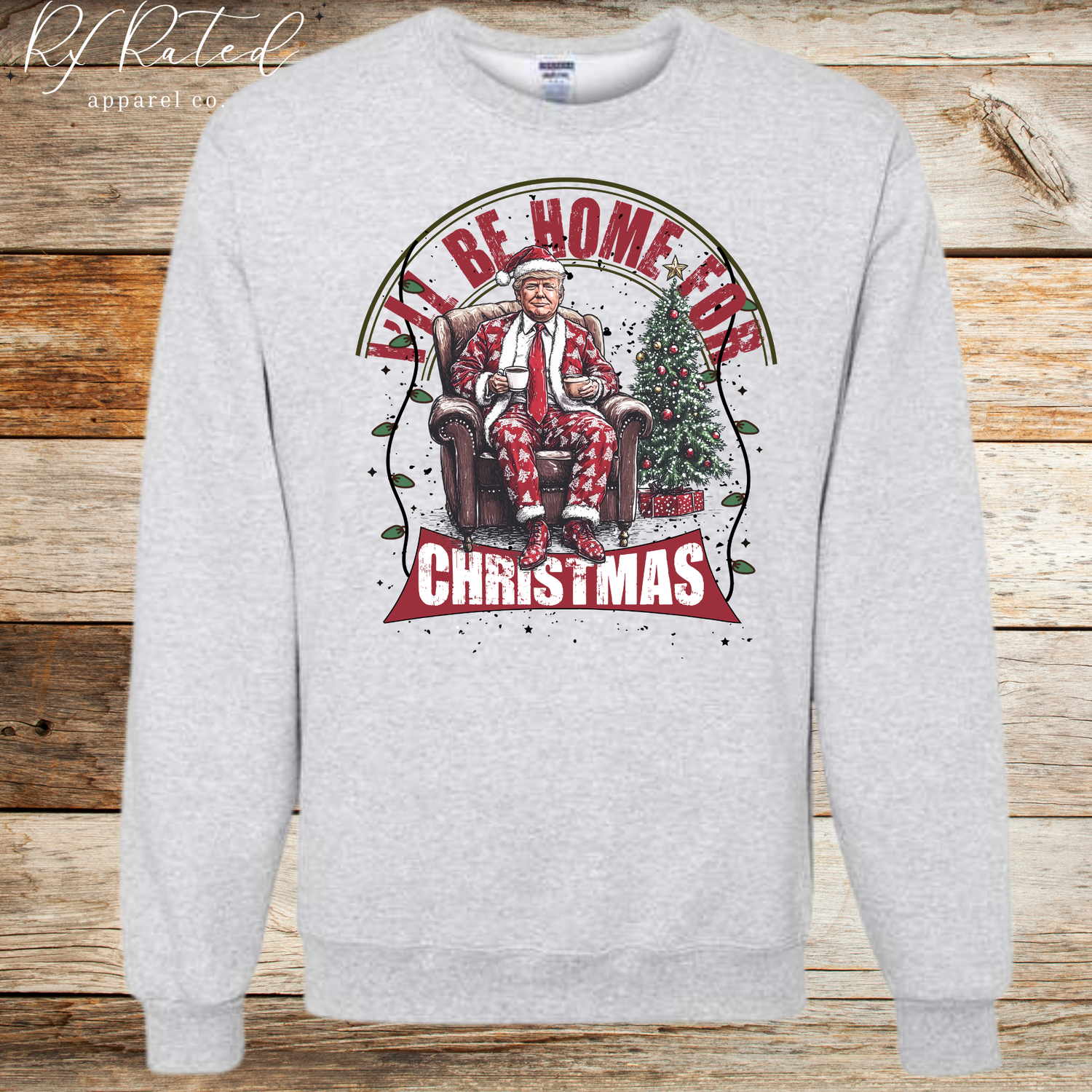 I&#39;ll be Home for Christmas (design 1)- Ash