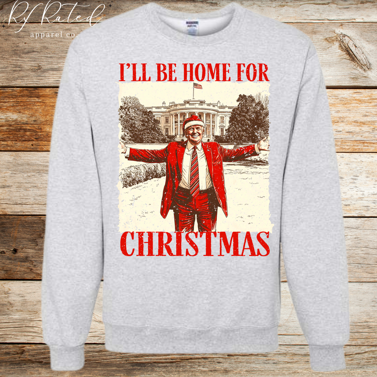I'll be Home for Christmas (design 2)- Ash
