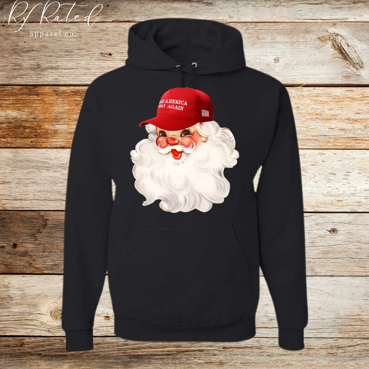 MAGA SANTA- Black