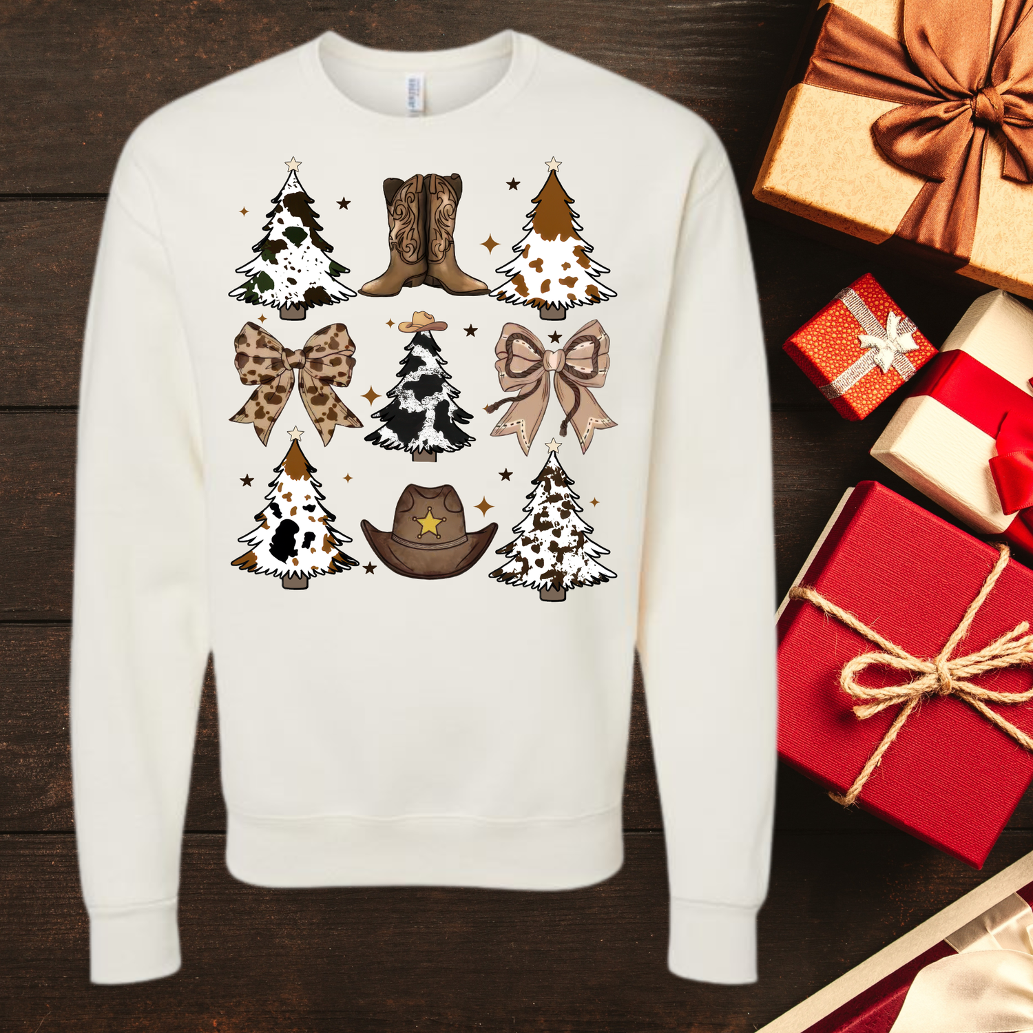 Western Christmas-Sweet Cream Heather