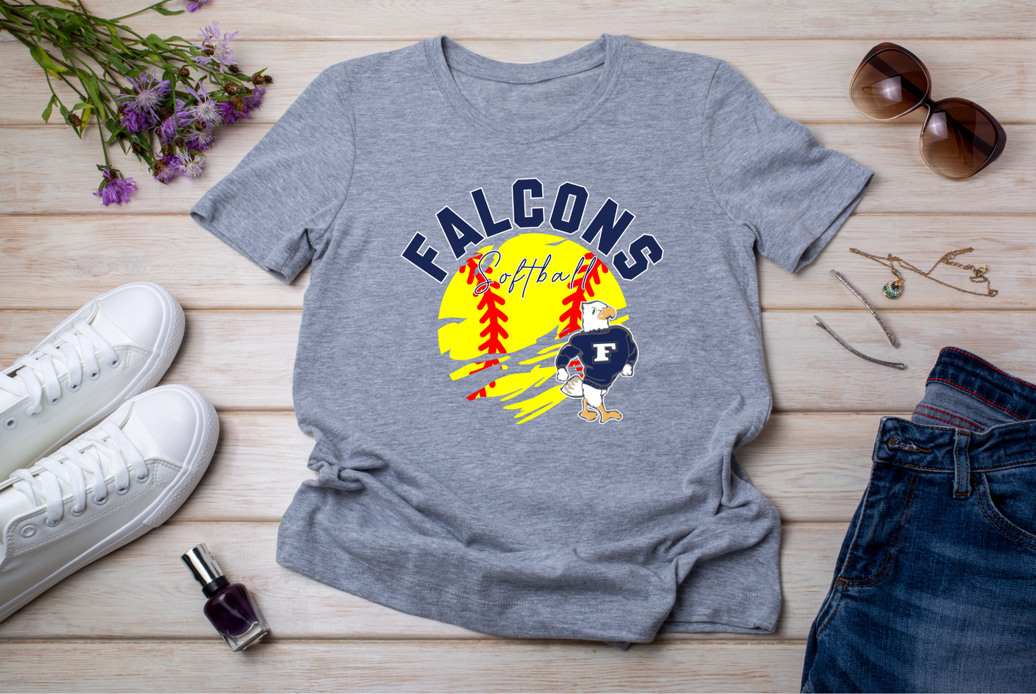 Distressed Falcon Softball