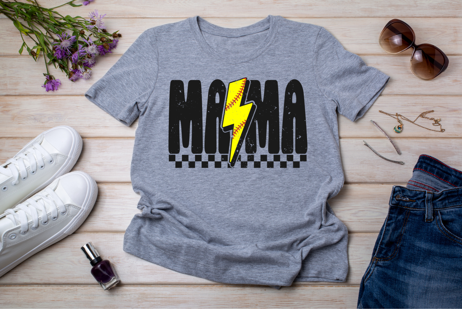 Mama Softball Bolt