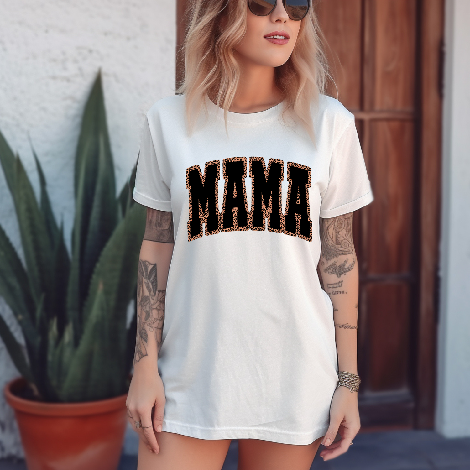 Leopard Mama T-shirt