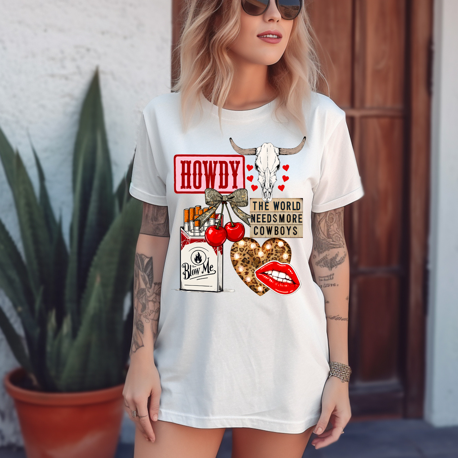 Blow Me Cowboy Tshirt