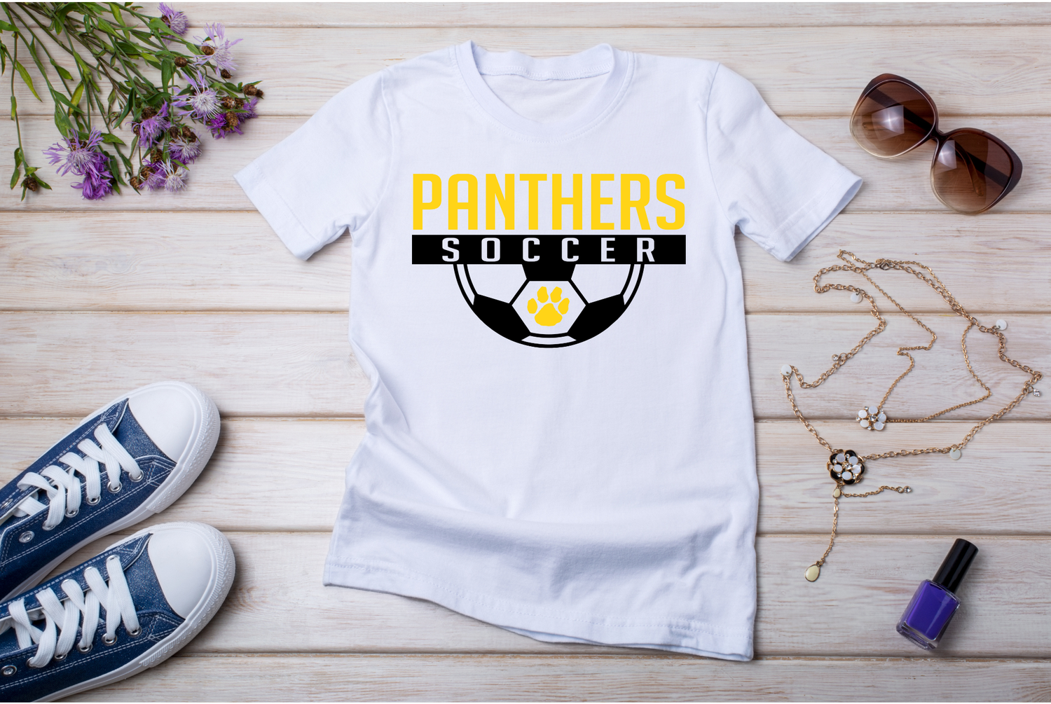 PANTHERS SOCCER BALL- YOUTH