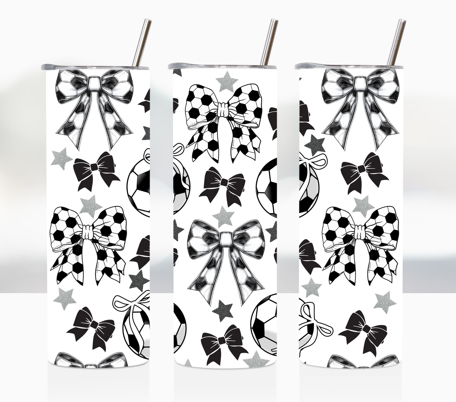 Coquette Soccer 20oz Skinny Tumbler