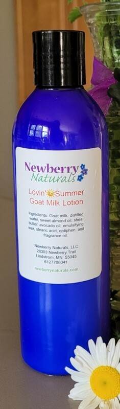 Lovin' Summer Goat Milk Lotion 4 oz.