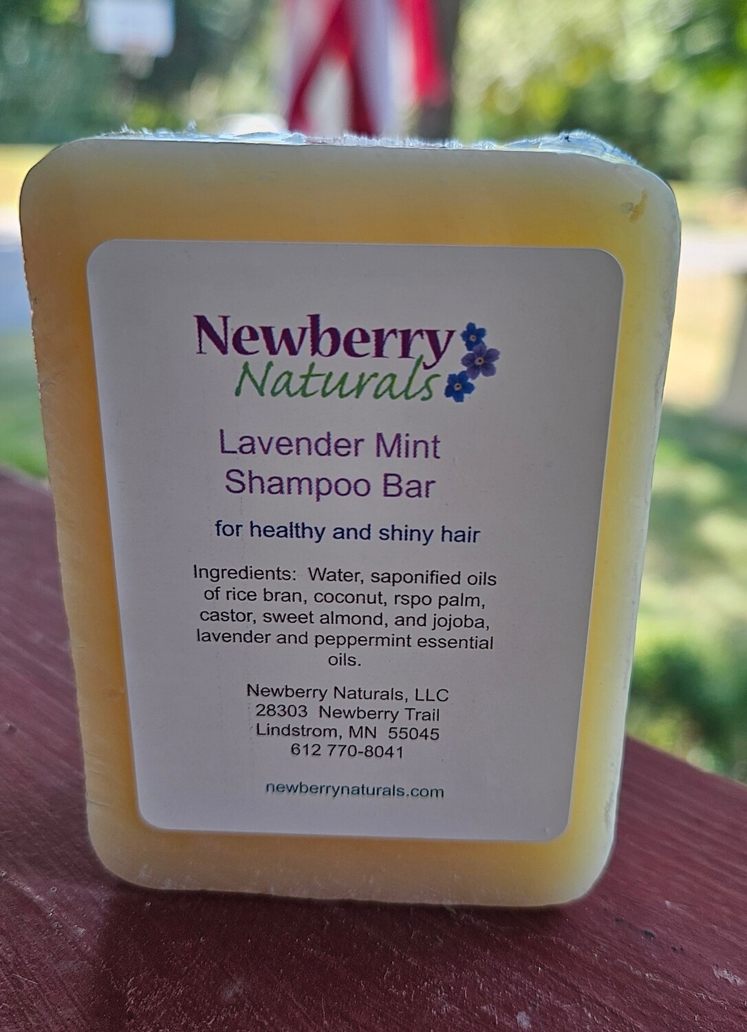 Lavender Mint Shampoo Bar