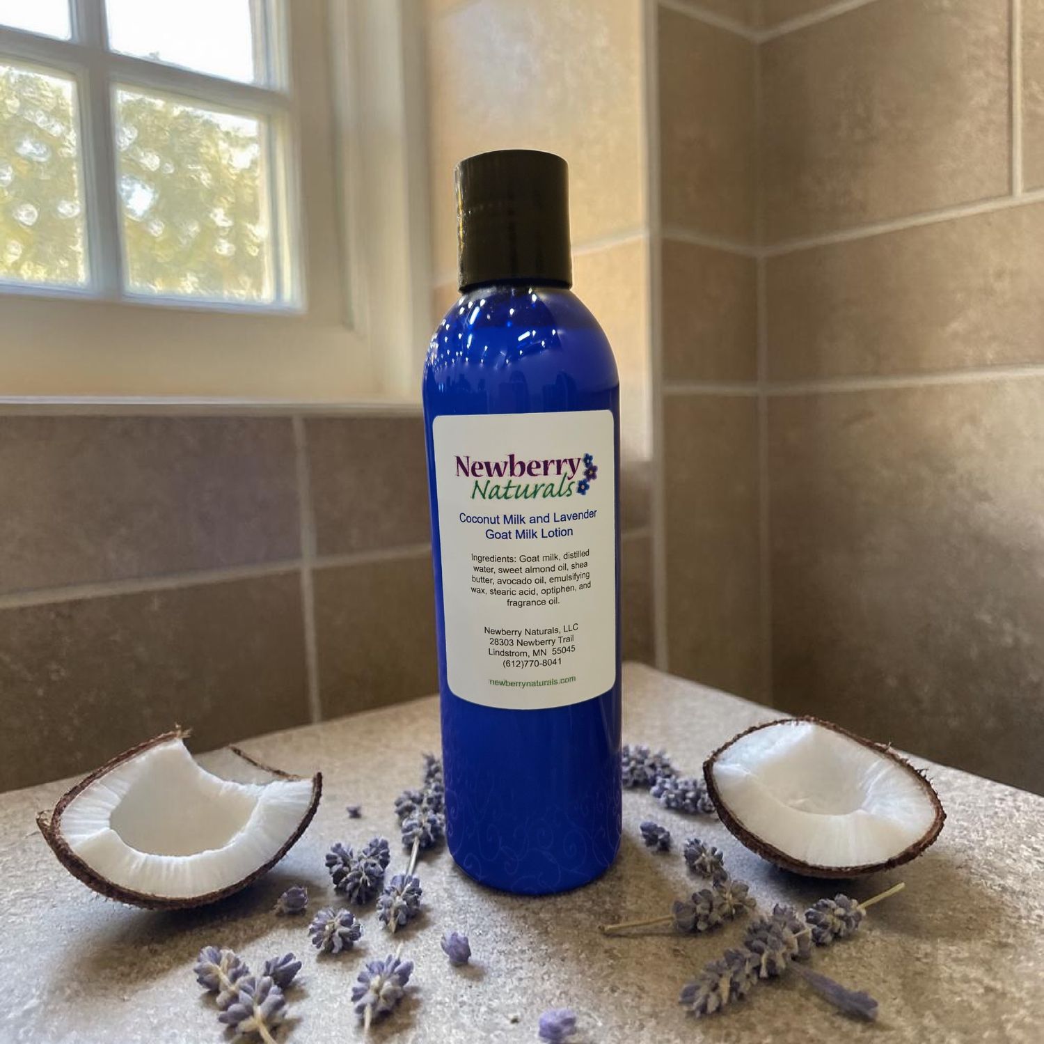 Coconut Milk and Lavender Goat Milk Lotion 4 oz.